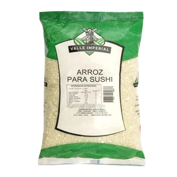 Arroz para sushi Marca Valle Imperial
