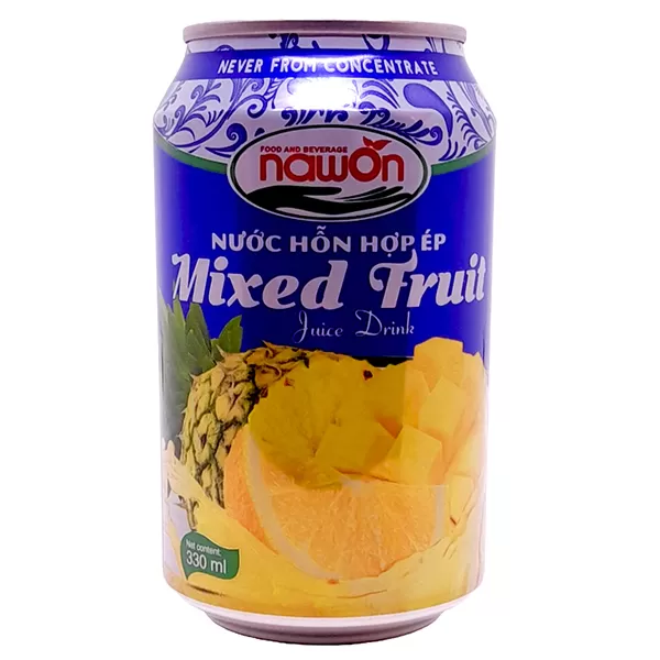 Jugo sabor a frutas mixtas Marca Nawon